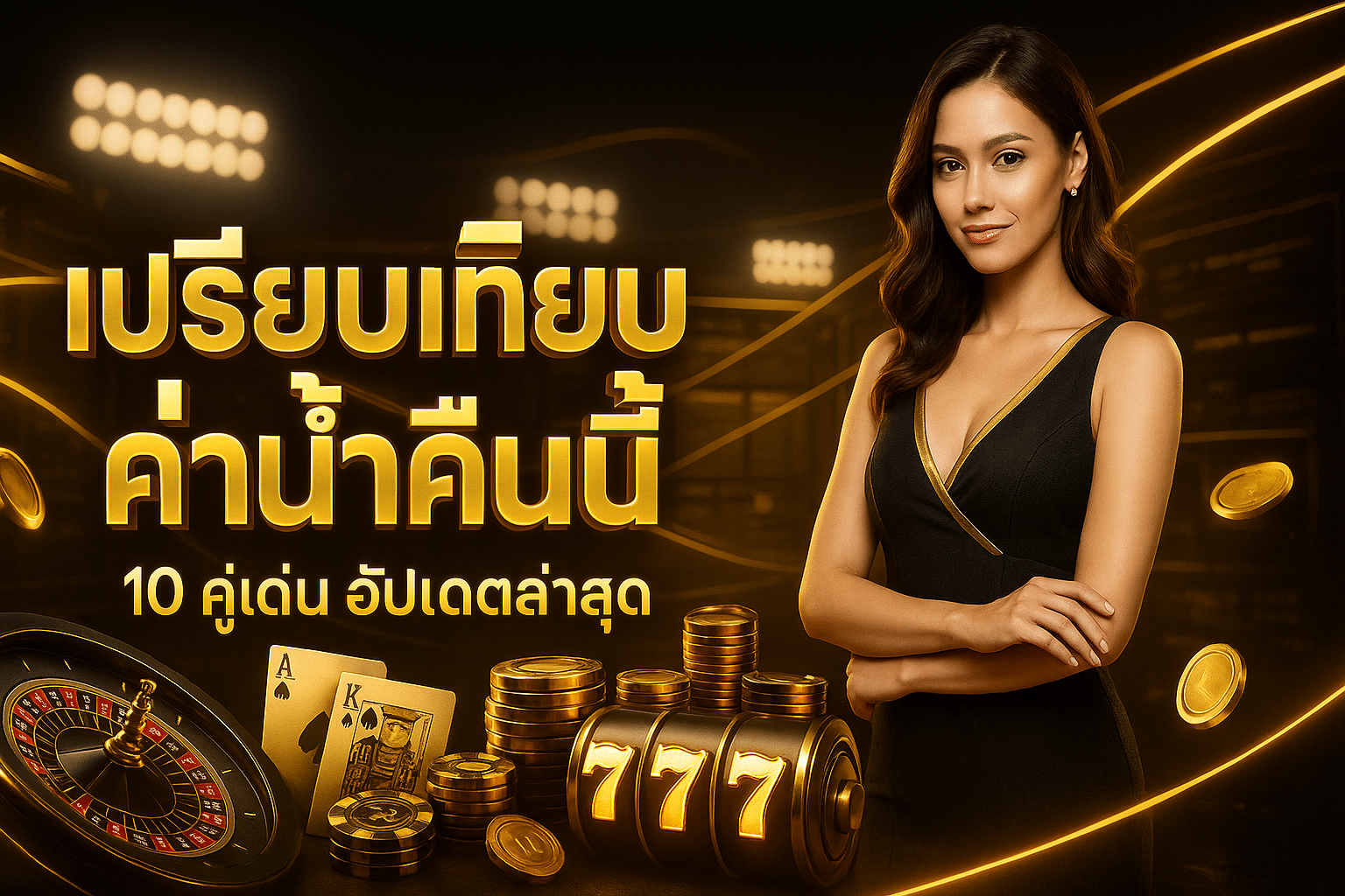 เปรียบเทียบค่าน้ำคืนนี้