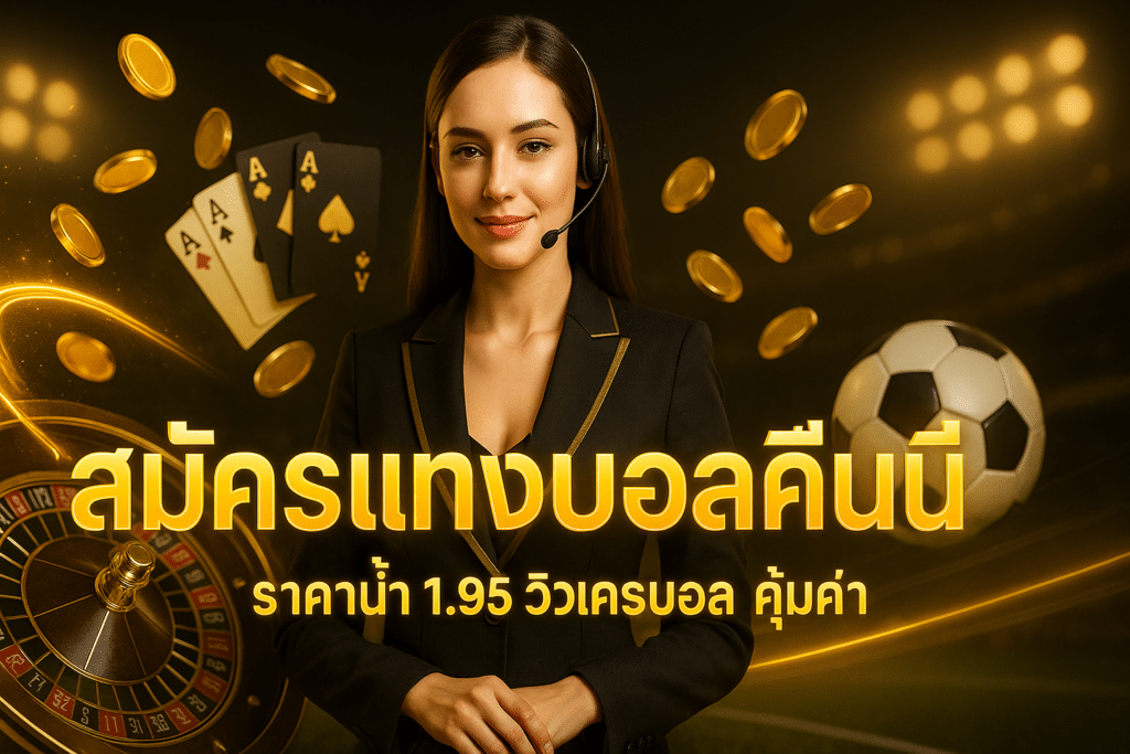 สมัครแทงบอลคืนนี้