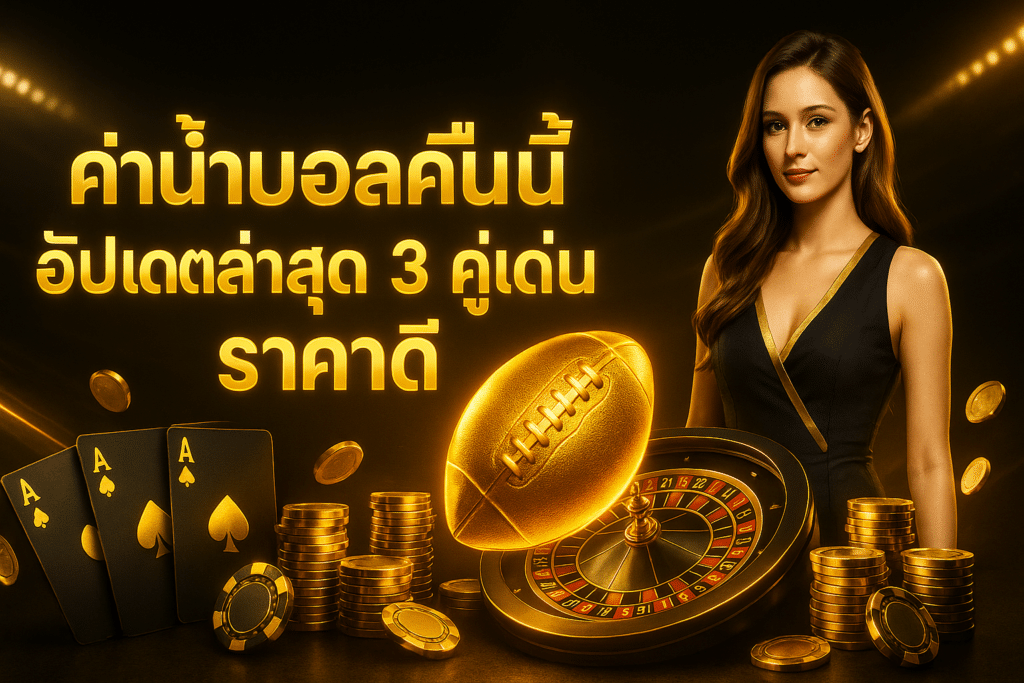 ค่าน้ำบอลคืนนี้